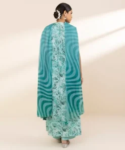 Clearance Sapphire 3 Piece - Printed Lawn Suit