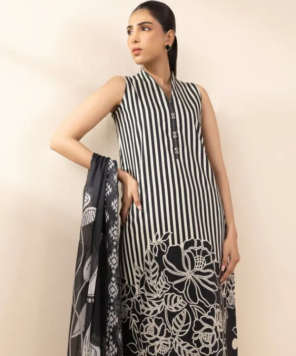 Fashion Sapphire 3 Piece - Printed Lawn Suit