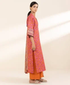 Hot Sapphire 3 Piece - Printed Lawn Suit