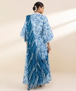 Outlet Sapphire 3 Piece - Printed Lawn Suit