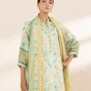 Outlet Sapphire 3 Piece - Printed Lawn Suit