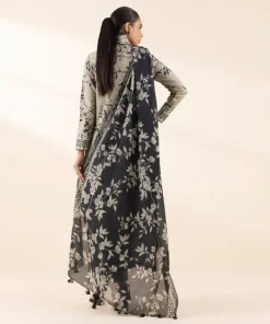 Hot Sapphire 3 Piece - Printed Lawn Suit