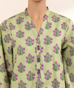 Hot Sapphire 3 Piece - Printed Lawn Suit