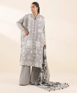 New Sapphire 3 Piece - Printed Lawn Suit