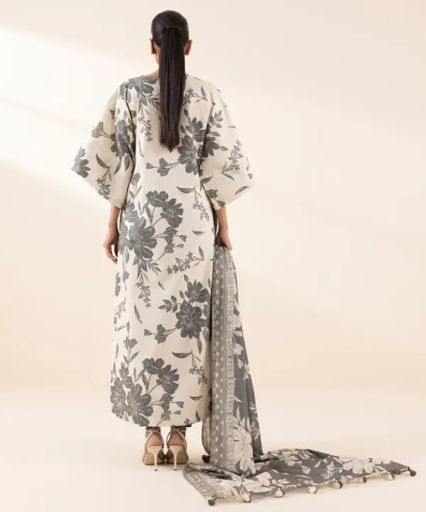 Outlet Sapphire 3 Piece - Printed Lawn Suit