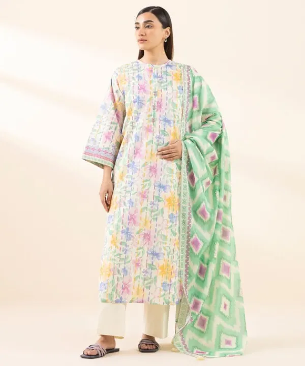 Best Sapphire 2 Piece - Printed Lawn Suit