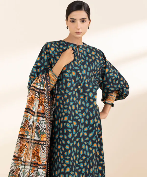 Clearance Sapphire 2 Piece - Printed Lawn Suit