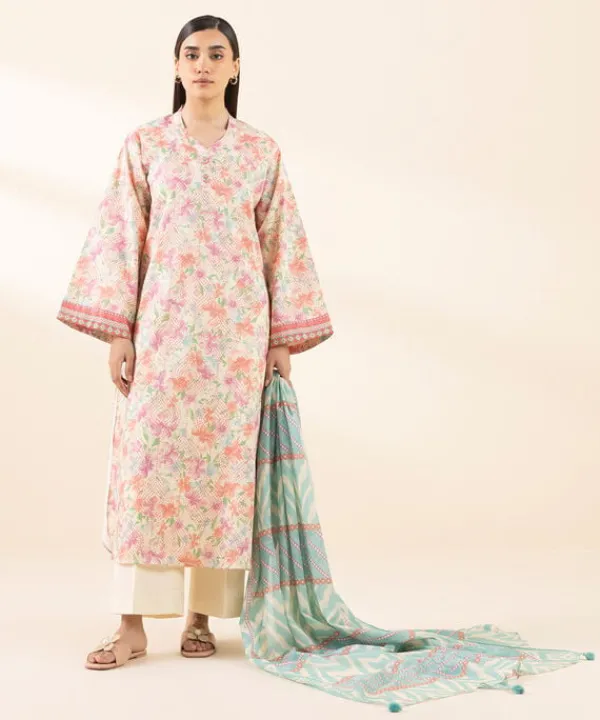 Clearance Sapphire 2 Piece - Printed Lawn Suit