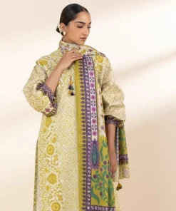 Hot Sapphire 2 Piece - Printed Lawn Suit