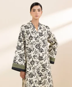 Hot Sapphire 2 Piece - Printed Lawn Suit