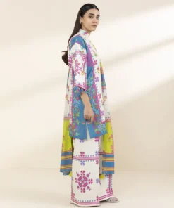 Clearance Sapphire 3 Piece - Printed Lawn Suit MultiDupatta