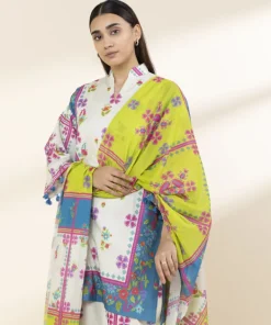 Clearance Sapphire 3 Piece - Printed Lawn Suit MultiDupatta