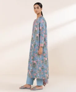 Best Sapphire 3 Piece - Printed Lawn Suit BlueDupatta