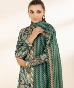 Online Sapphire 3 Piece - Printed Lawn Suit MultiDupatta