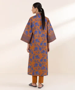 Sale Sapphire 2 Piece - Printed Lawn Suit Rust and BlueTrouser