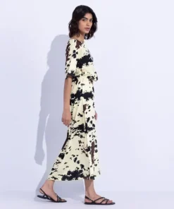 Sale Sapphire Animal Print Midi Dress Multi