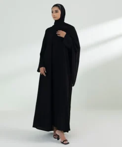 Hot Sapphire Basic Abaya Black
