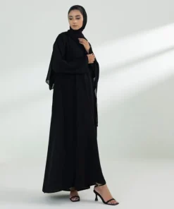 Hot Sapphire Basic Abaya Black