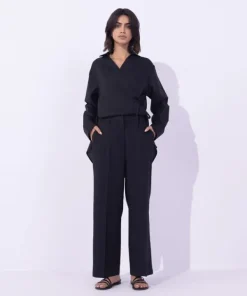 Best Sapphire Seersucker Pants Black