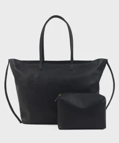 Hot Sapphire Tote Bag Black