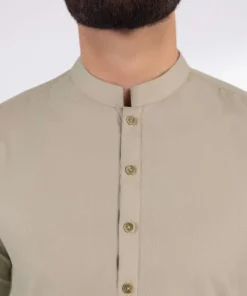 Fashion Sapphire Blended Jacquard Kurta - Regular Fit