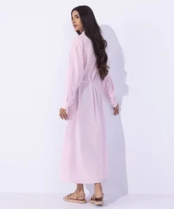 Sale Sapphire Blended Linen Dress Lilac