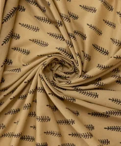 Outlet Sapphire Block Printed Voile Dupatta Brown