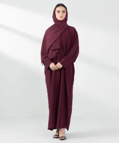 Clearance Sapphire Button Through Abaya Set