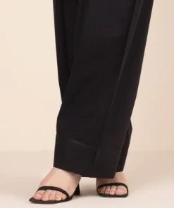 Outlet Sapphire Cambric Farshi Shalwar Black