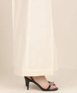 Outlet Sapphire Cambric Flared Pants Off White