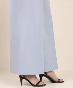 Sale Sapphire Cambric Flared Pants Blue