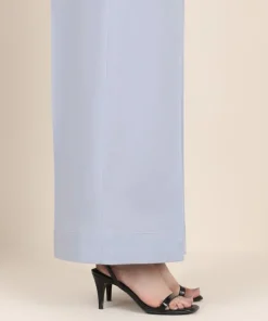 Sale Sapphire Cambric Flared Pants Blue