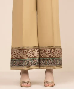 Best Sapphire Cambric Flared Pants Brown