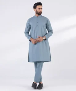 Clearance Sapphire Cotton Suit - Regular Fit