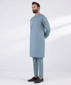 Clearance Sapphire Cotton Suit - Regular Fit