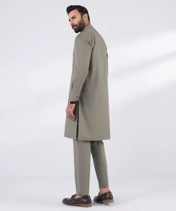 Discount Sapphire Cotton Suit - Slim Fit