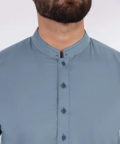 Online Sapphire Cotton Suit - Slim Fit