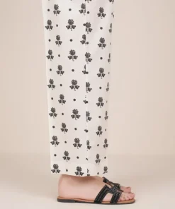 Outlet Sapphire Cotton Viscose Straight Pants
