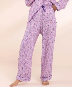 New Sapphire Ditsy Print Woven PJ Set Multi