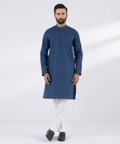Sale Sapphire Dobby Kurta - Slim Fit