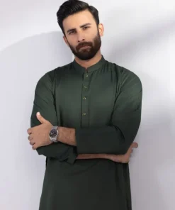 Clearance Sapphire Dobby Kurta - Slim Fit