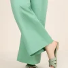 Outlet Sapphire Dyed Cotton Trousers