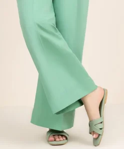 Outlet Sapphire Dyed Cotton Trousers