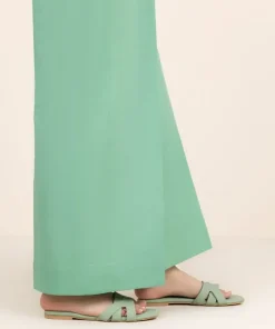 Outlet Sapphire Dyed Cotton Trousers