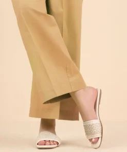 New Sapphire Dyed Cotton Trousers