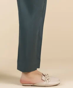 Hot Sapphire Dyed Cotton Trousers