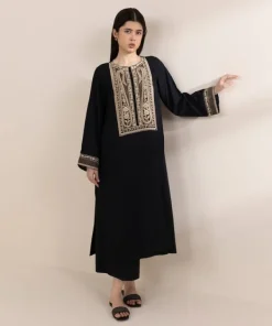 Sale Sapphire Embroidered Arabic Lawn Shirt