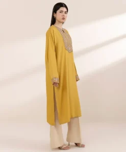 Sale Sapphire Embroidered Arabic Lawn Shirt