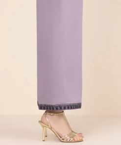 Online Sapphire Embroidered Cambric Culottes Purple