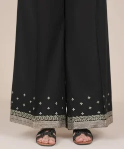 Outlet Sapphire Embroidered Cambric Flared Pants